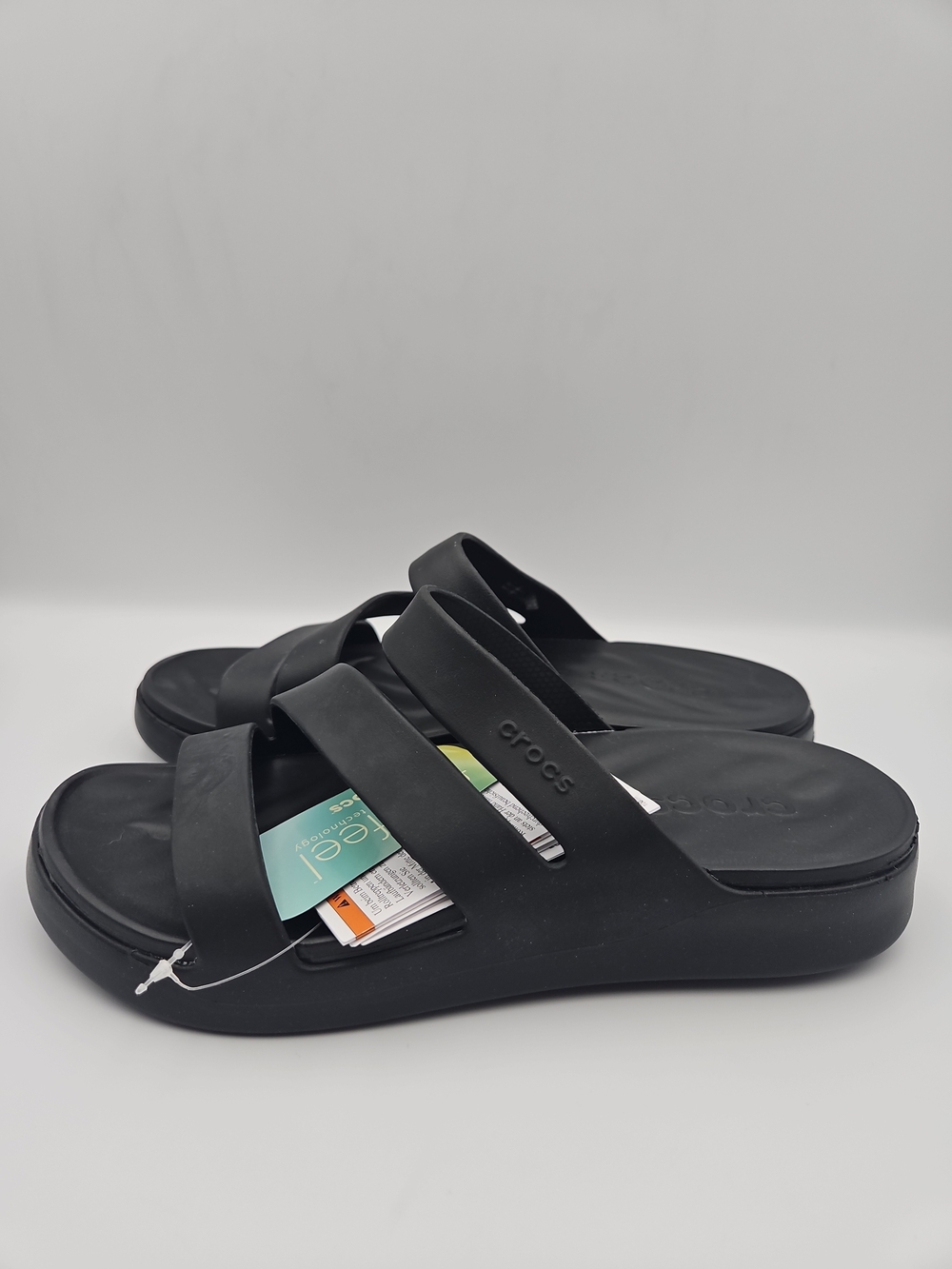Crocs Classic Black Slide Sandals